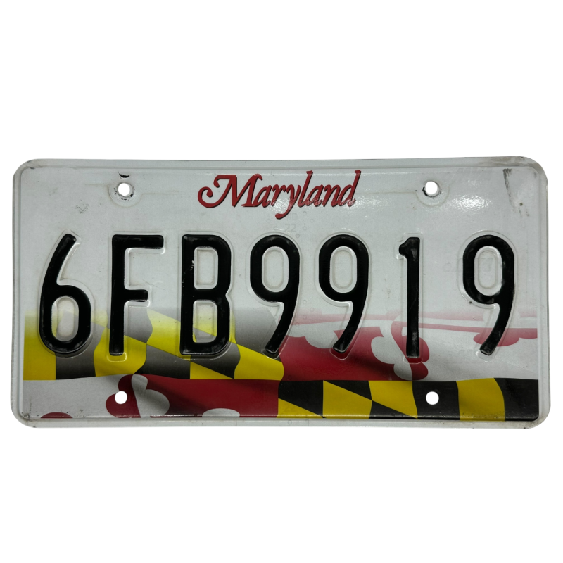 Maryland rendszám Maryland rendszám