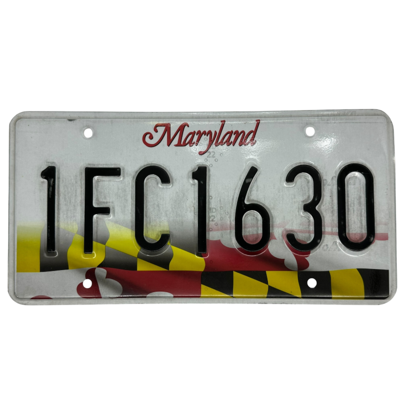 Maryland rendszám Maryland rendszám
