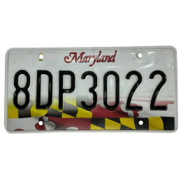 Maryland rendszám