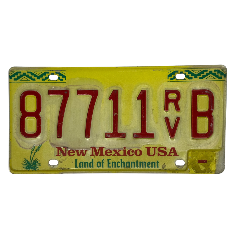 New Mexico rendszám New Mexico rendszám