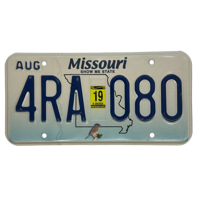 Missouri rendszám Missouri rendszám