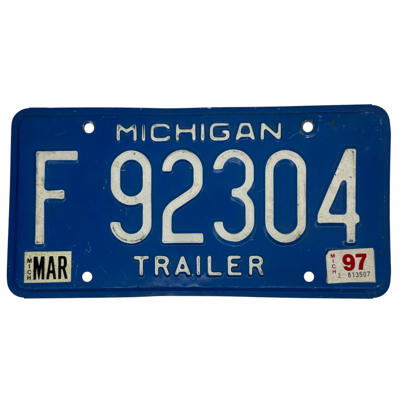 Michigan rendszám Michigan rendszám