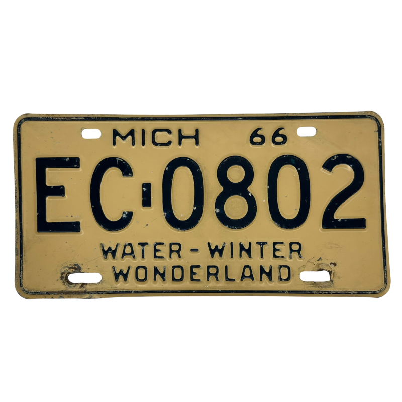 Michigan rendszám Michigan rendszám