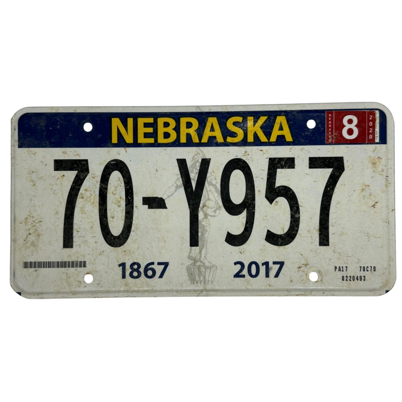 Nebraska rendszám