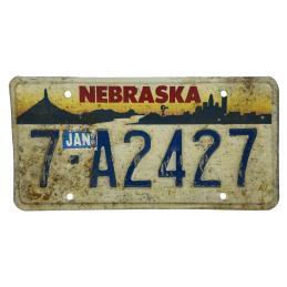 Nebraska rendszám