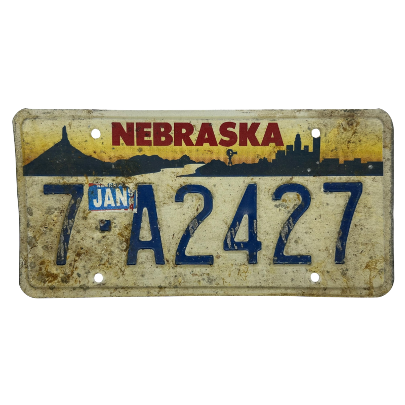 Nebraska rendszám