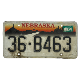Nebraska rendszám
