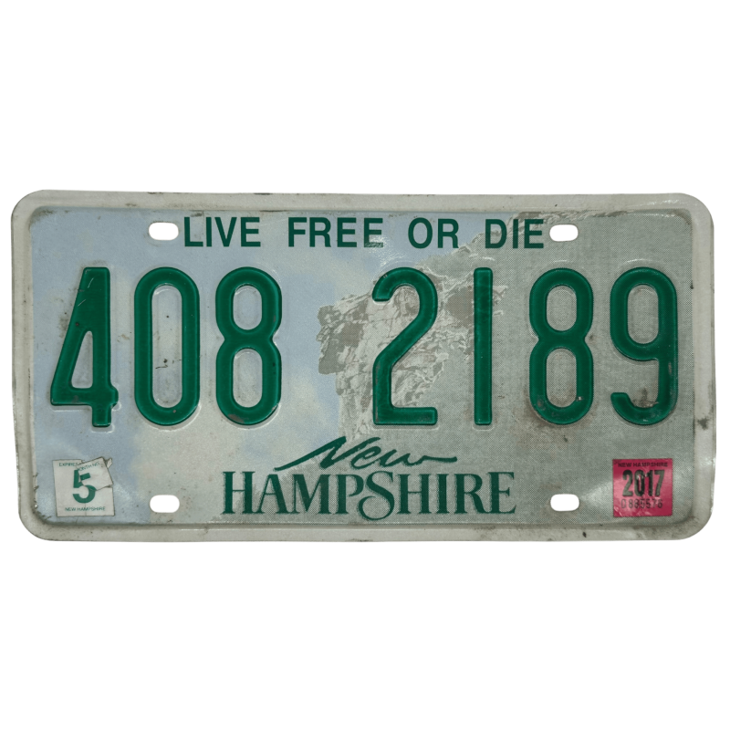 New Hampshire rendszám
