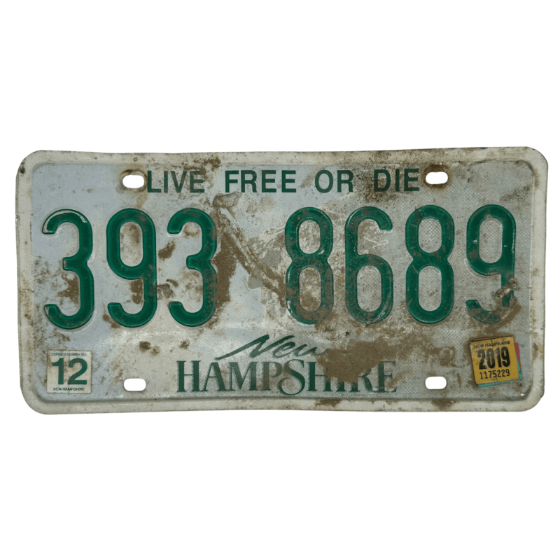 New Hampshire rendszám