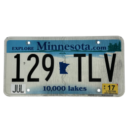 Minnesota rendszám
