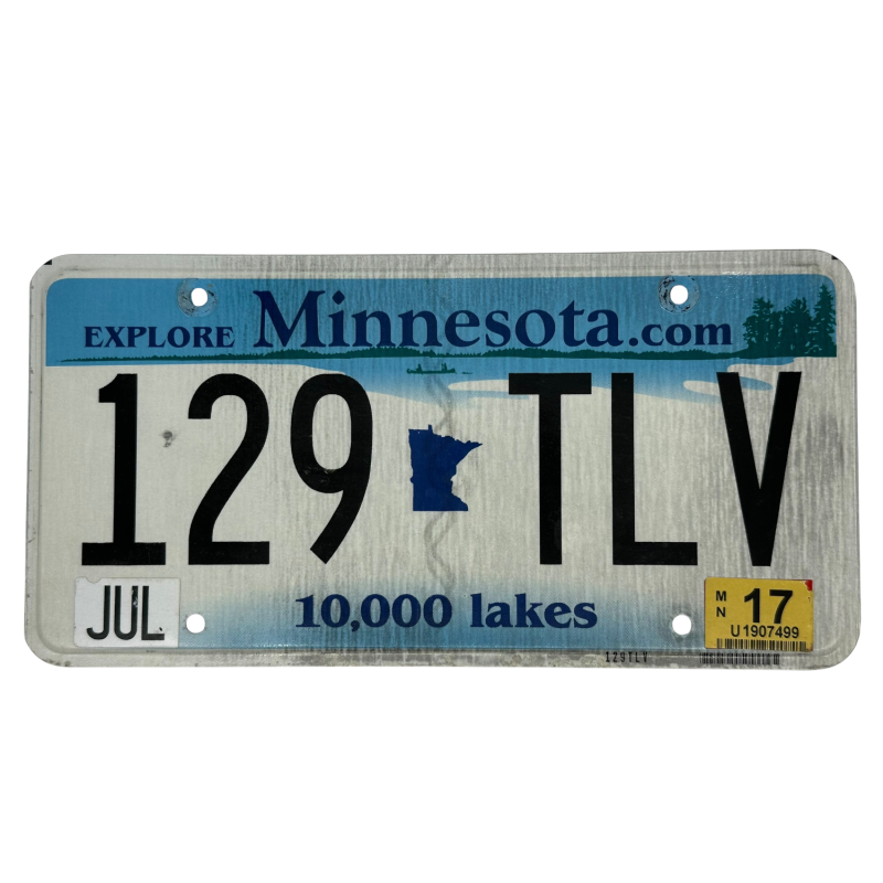 Minnesota rendszám
