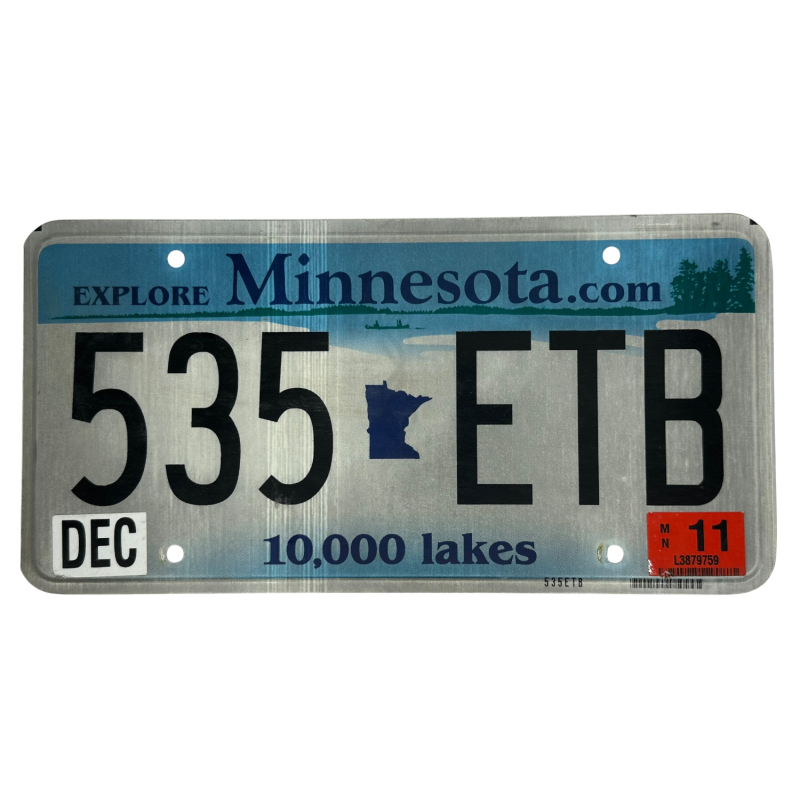 Minnesota rendszám