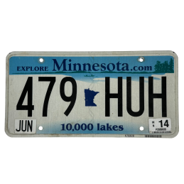 Minnesota rendszám
