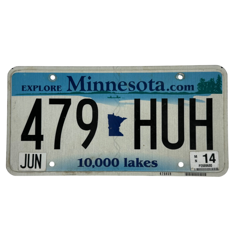 Minnesota rendszám
