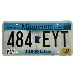 Minnesota rendszám