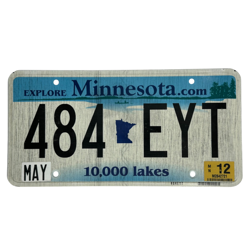 Minnesota rendszám