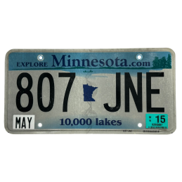 Minnesota rendszám