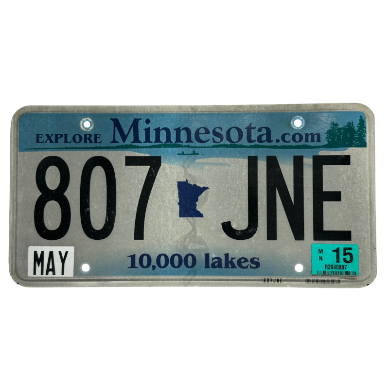 Minnesota rendszám
