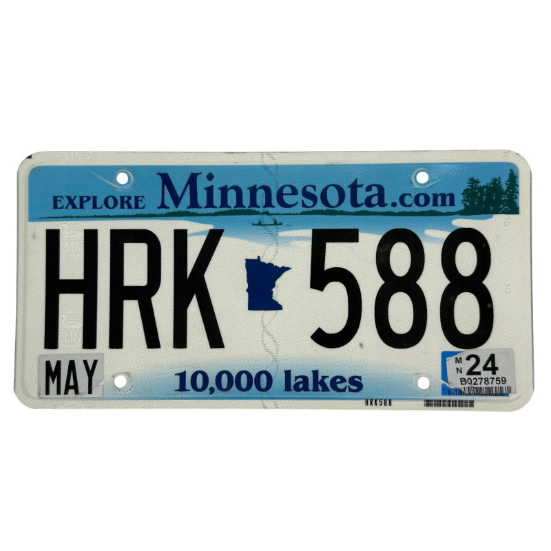 Minnesota rendszám