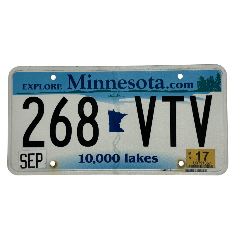 Minnesota rendszám