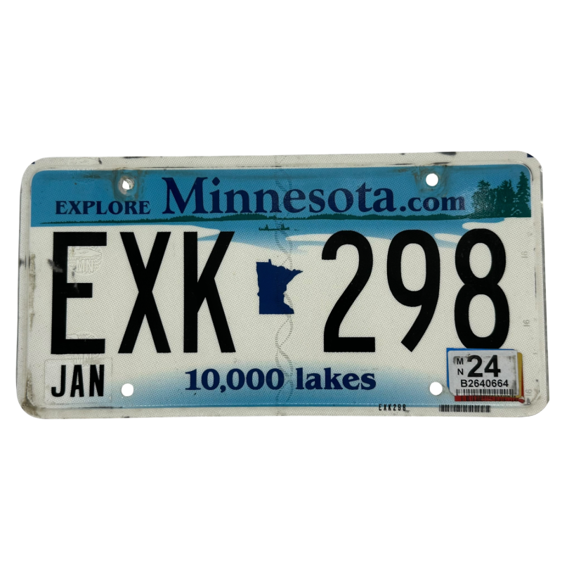 Minnesota rendszám