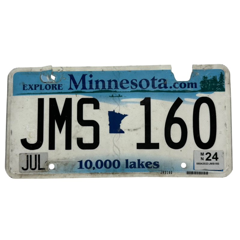 Minnesota rendszám