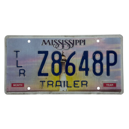 Mississippi rendszám