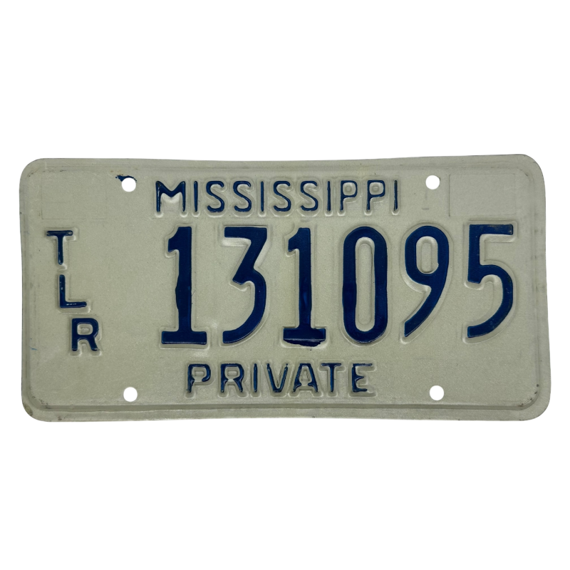 Mississippi rendszám