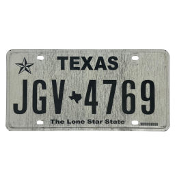 Texas rendszám