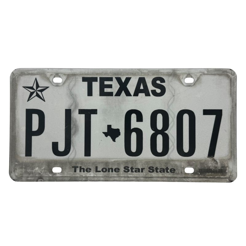 Texas rendszám