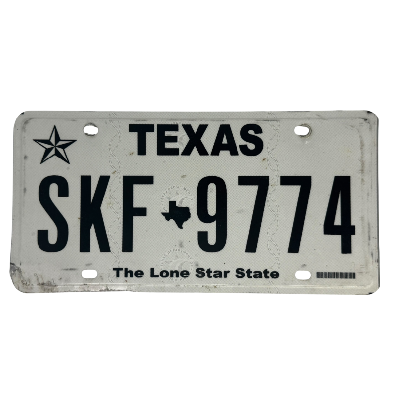Texas rendszám Texas rendszám