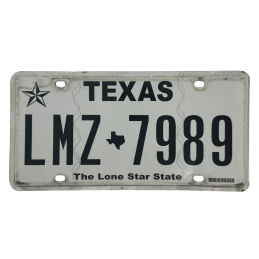 Texas rendszám