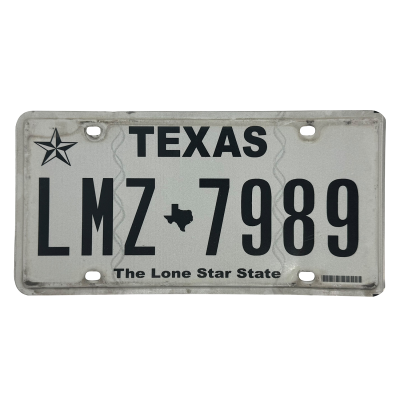 Texas rendszám