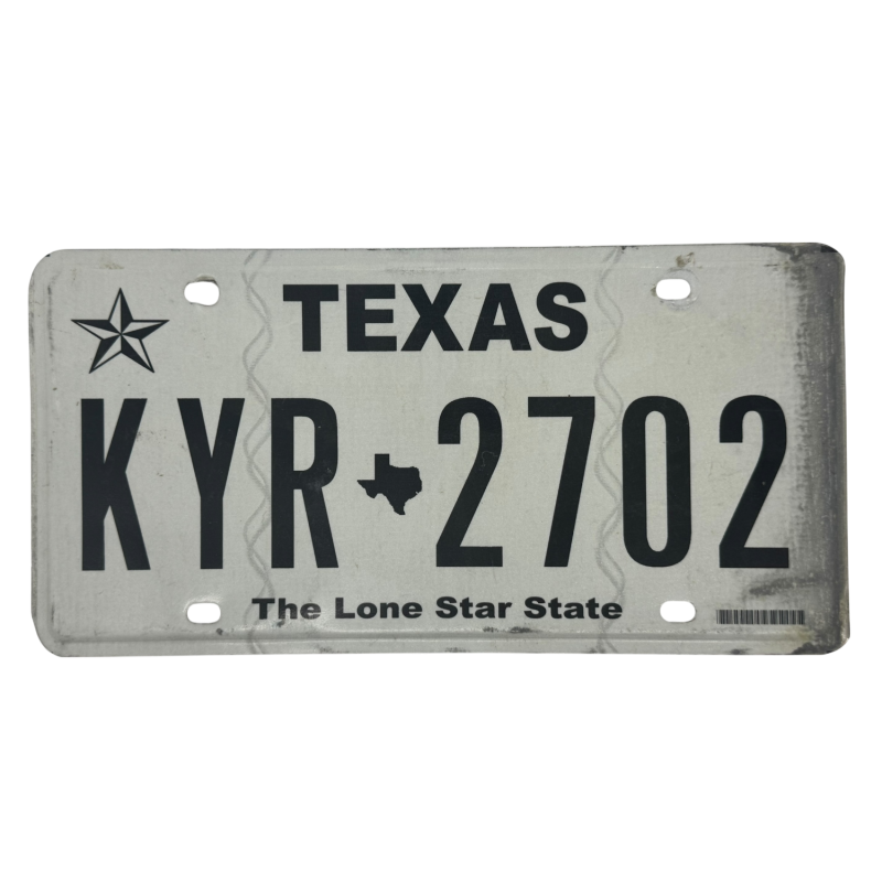 Texas rendszám Texas rendszám