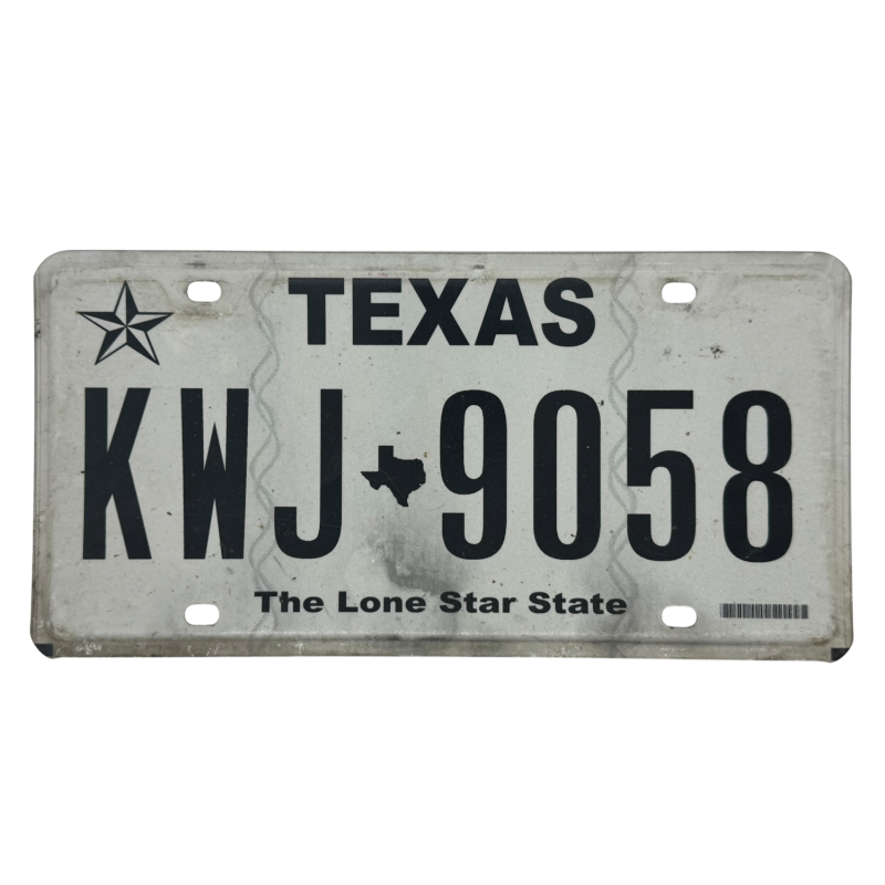 Texas rendszám