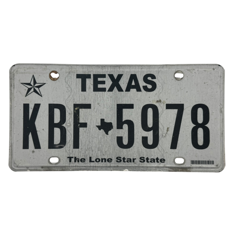 Texas rendszám Texas rendszám