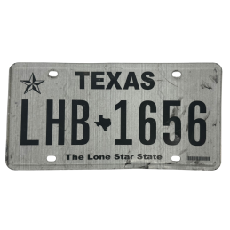 Texas rendszám