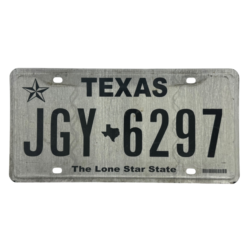 Texas rendszám Texas rendszám