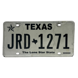 Texas rendszám