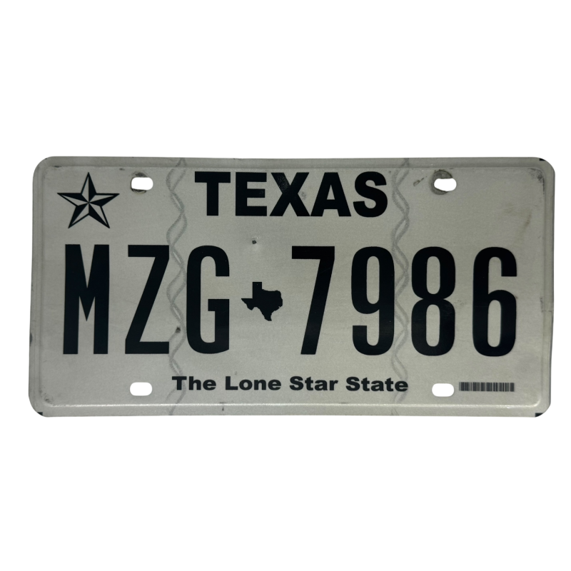 Texas rendszám Texas rendszám