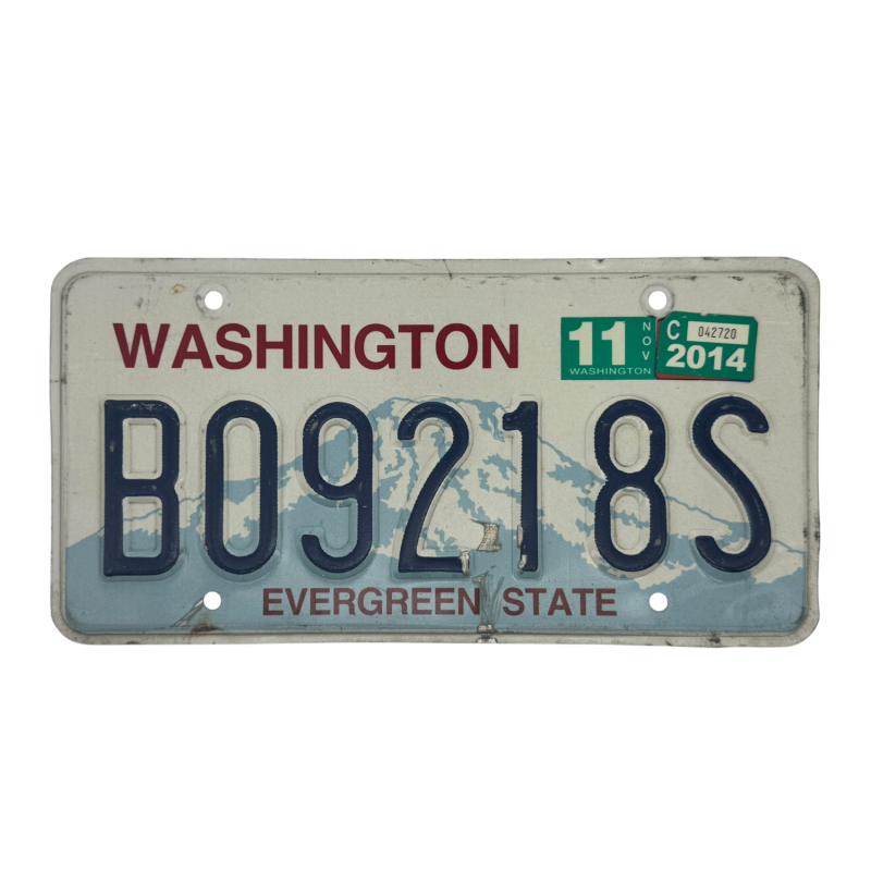 Washington rendszám Washington rendszám