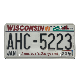 Wisconsin rendszám