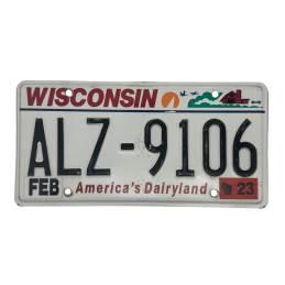 Wisconsin rendszám