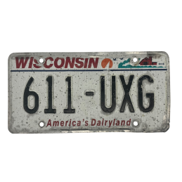 Wisconsin rendszám