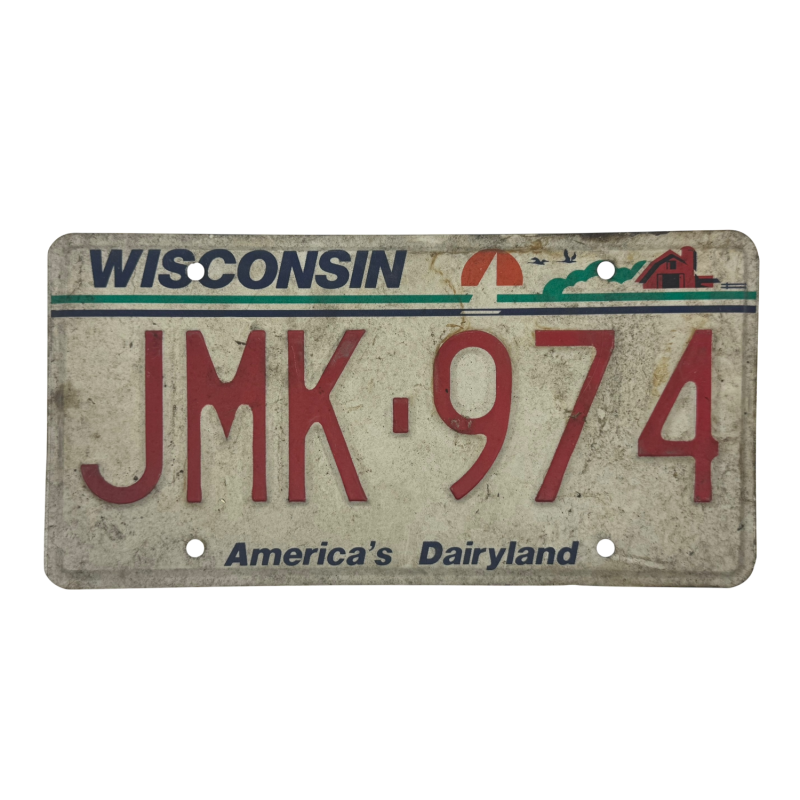 Wisconsin rendszám Wisconsin rendszám