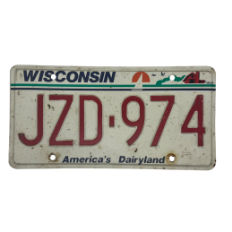 Wisconsin rendszám