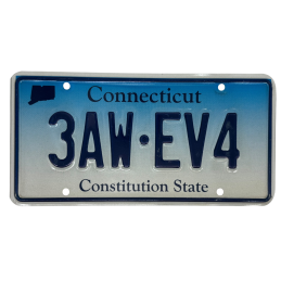 Connecticut rendszám