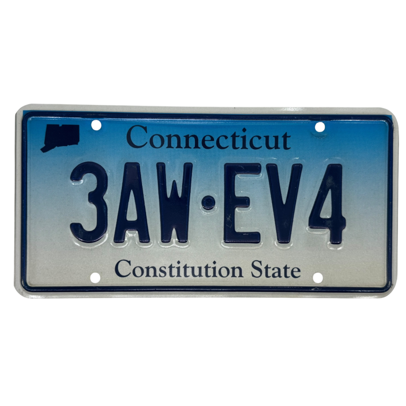 Connecticut rendszám Connecticut rendszám