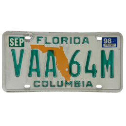 Florida rendszám