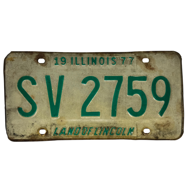 Illinoisi rendszám Illinoisi rendszám